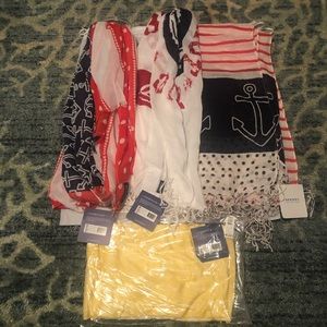 Sperry Scarf Bundle NWT